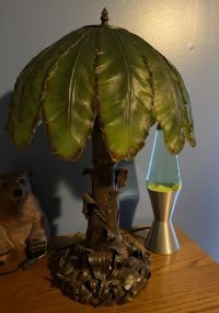 Decorative Resin Jungle Tree Lamp