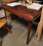 Cherry Fold Up Game Table