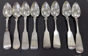 8 Coin Silver Spoons