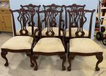 Thomasville Mahogany Chippendale Dining Chairs