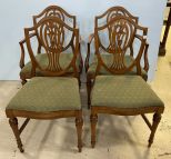4 Rockford Superior Co. Mahogany Sheraton Dining Chairs