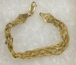 Italy 14KT Gold Bracelet