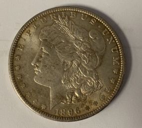 1896 Morgan Silver Dollar