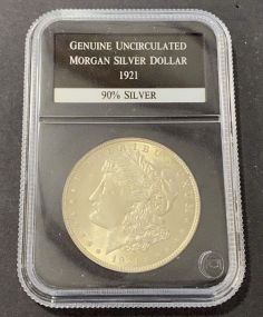 1921 Morgan Silver Dollar