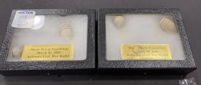 Two Steele Bayou Expedition Civil War Bullets