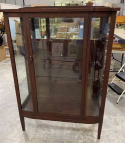 Vintage Antique Single Door China Cabinet