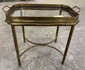 Brass Serving Table