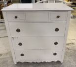 White Painted Chest of Drawers