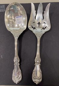 Sterling Serving Spoon and Fork