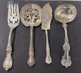 Four Sterling Serving Pieces