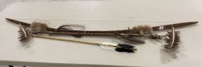 Native American Vintage Replica Bow and Arrow