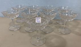 9 Fostoria American Clear Sherbets