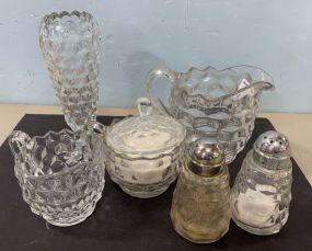 Group of Fostoria Serving Pieces