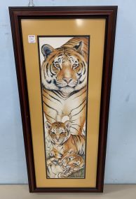 Debra Swartgendrugs Numbered Tiger Print