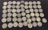 53 Mixed Dates Dimes