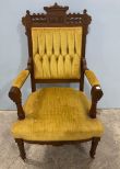 Victorian Style Parlor Arm Chair