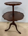Queen Anne Two Tier Table