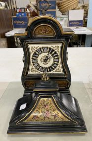 Kingswood Porcelain Mantle Clock and Wall Pocket