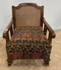 Cherry Arm Chair Rocker