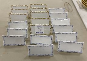 Group of Porcelain Name Plates