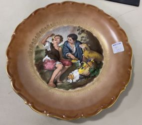 Bavaria Schumann German Hand Painted Charger