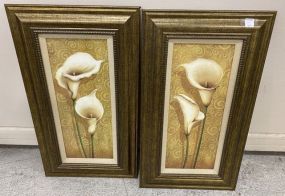 Pair of Framed Flowers