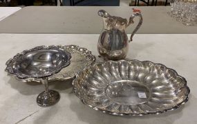 Group of Silver Plate Serving Pieces