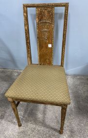 Antique Distressed Side Chair