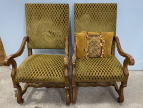 Pair of French Style Arm Chairs