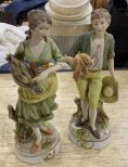 ARDCO Porcelain Man and Lady Figurines