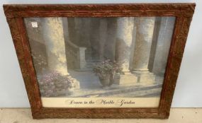 Dawn in the Marble Garden Poster