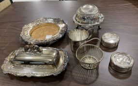 Group of Silver Plate Pieces
