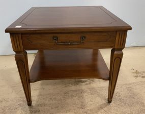 French Provincial Lamp Table