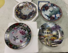 Four Collectible Porcelain Plates