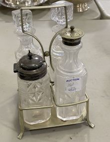 Glass Cruet Set