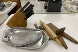 Group of Kitchen Items