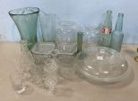 Group of Glassware Pieces