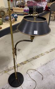 Tole Style Vintage Floor Lamp