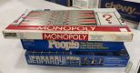 Monopoly, People, Jeopardy Board Games