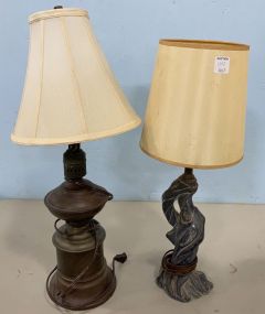 Two Decorative Table Lamps