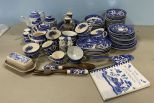 Large Group of Japan Blue Willow China