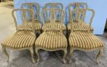 Six Kindel Co. French Style Dining Chairs