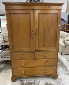 New England Style Primitive Cabinet