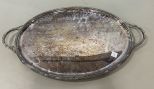 D & A Silver Plate Serving Tray