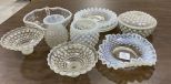 Group of Fenton Hobnail Opalescent Glassware