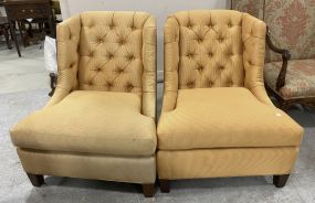 Pair of Sherrill Upholstered Arm Chairs