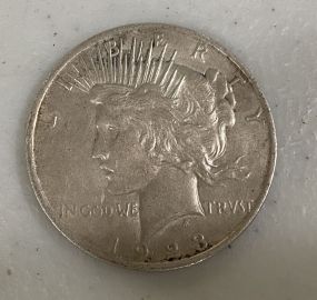 1923 Peace Liberty Dollar