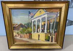 Painting of Old Capitol Building