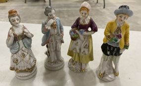 Four Occupied Japan Figurines