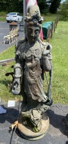 Empress Style Concrete Outdoor Statue